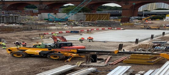 Sheringham-leisure-center. groundworks